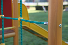 CROQUET Spielplätze aus Holz und Metall Hersteller Kletterseile Kletterwände Polen