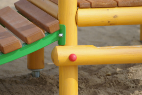 CROQUET Spielplätze aus Holz und Metall Hersteller Kletterseile Kletterwände Polen